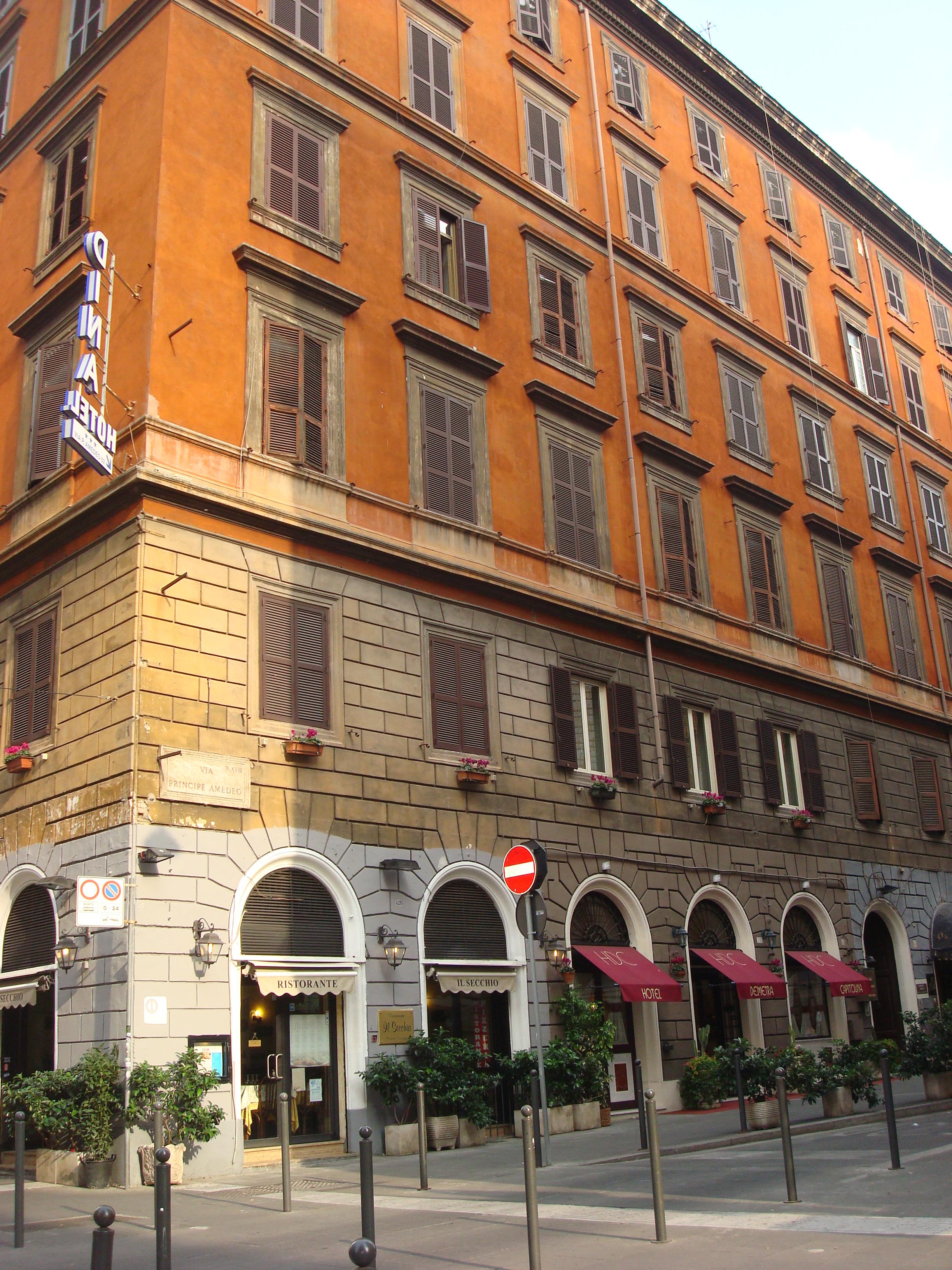 Hotel Dina Roma Dış mekan fotoğraf